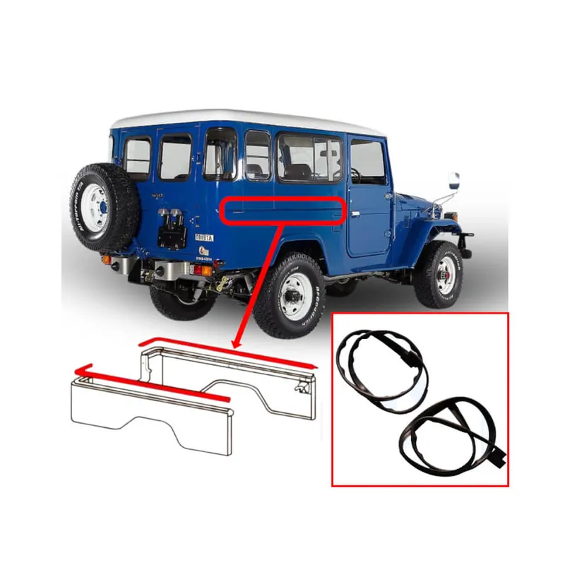 Guarnizioni Posteriori Tetto Toyota Land Cruiser 40 Offerta Limitata