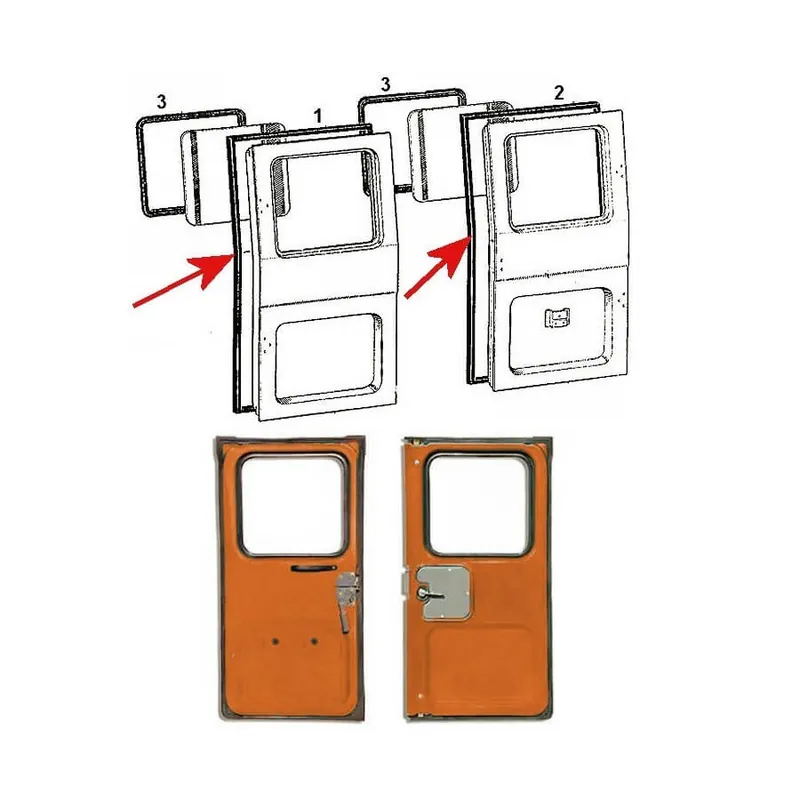 Guarnizione Porta Posteriore Toyota Land Cruiser 40 – Destra Economico
