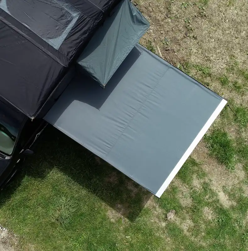 Offerta Lampo Tenda Laterale/Veranda da Campeggio 2000×2500 – Universale per Fuoristrada