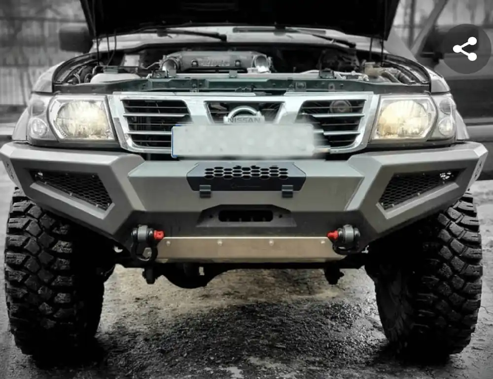 Paraurti Anteriore Uso Gravoso Nissan Patrol GR Y61 Promo Stagionale