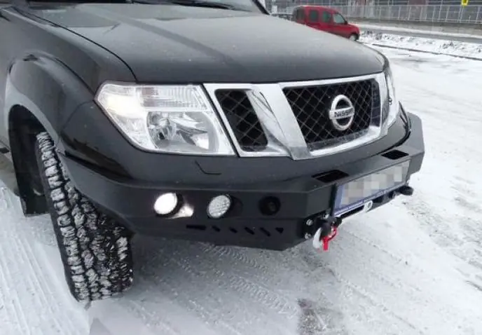 Prezzo Di Fabbrica Paraurti Anteriore Con Supporto Verricello Nissan Navara D40/Pathfinder R51 2010-2014