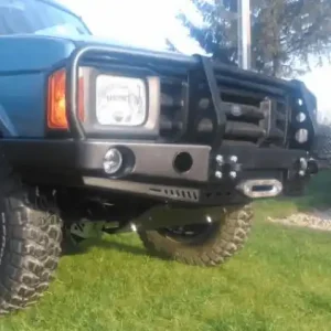 Consegna Rapida Paraurti Anteriore Con Supporto Verricello e Bullbar Land Rover Discovery 1