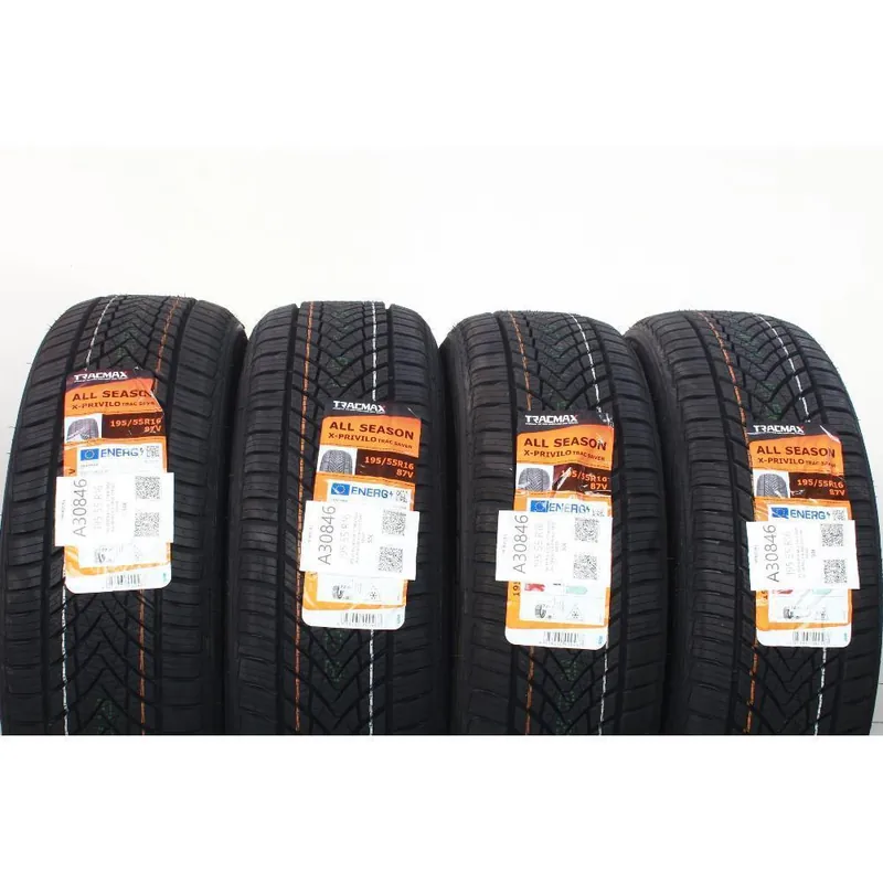 Offerta Limitata 195 55 R16 87V M+S TRACMAX ALL SEASON X-PRIVILO TRAC SAVER