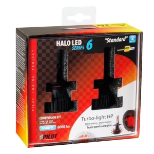 Acquista Ora Lampade led per auto 9-32v halo led serie 6 standard - (h7) - 30w - px26d - 2 pz - scatola 57785