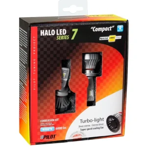 Bestseller Lampade led per auto 9-32v halo led serie 7 compact - (h7) - 36w - px26d - 2 pz - scatola 57778
