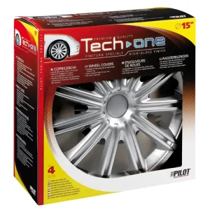 Copricerchi per auto nero - ø 15" 31512 Ultimissimo Modello