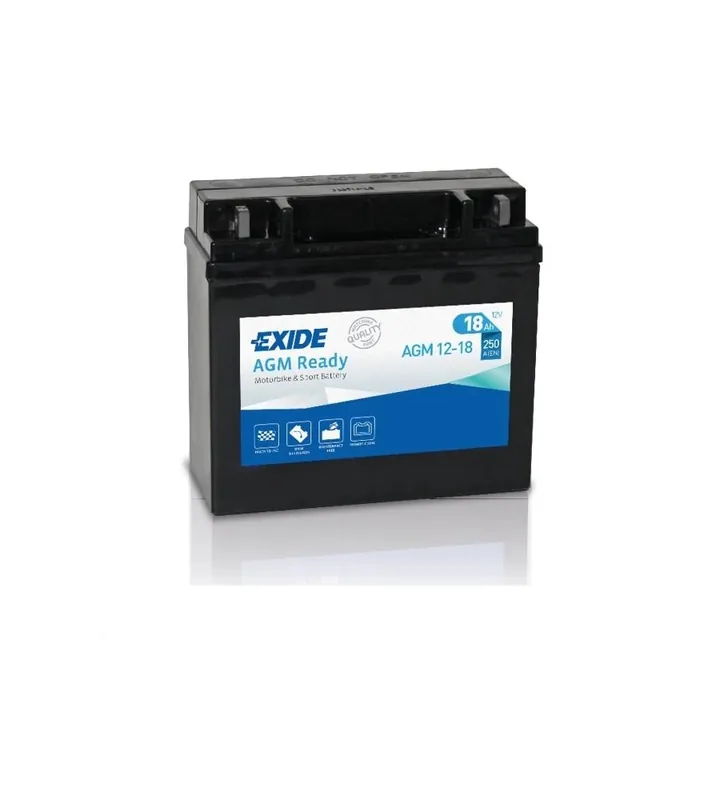 Batteria exide agm 12v 18ah dx - l75 x h165 x p180 Promozione