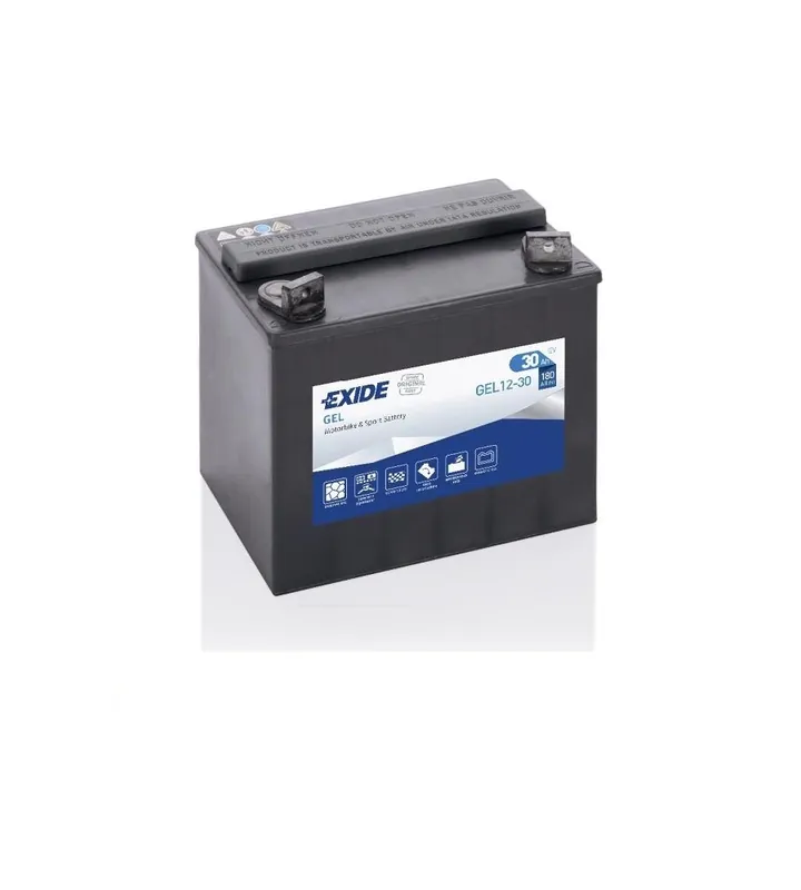 Solo Oggi Batteria exide gel 12v 30ah (20h) sx - l132 x h186 x p197