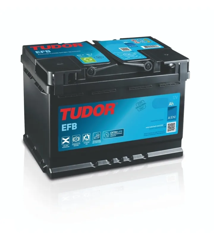 Offerta Lampo Batteria tudor tl652 start-stop 12v efb 65ah dx spunto 650 - l278 x h175 x p175.