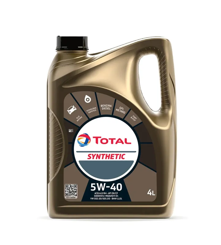 Bestseller Olio motore "total synthetic 5w40" 4 litri