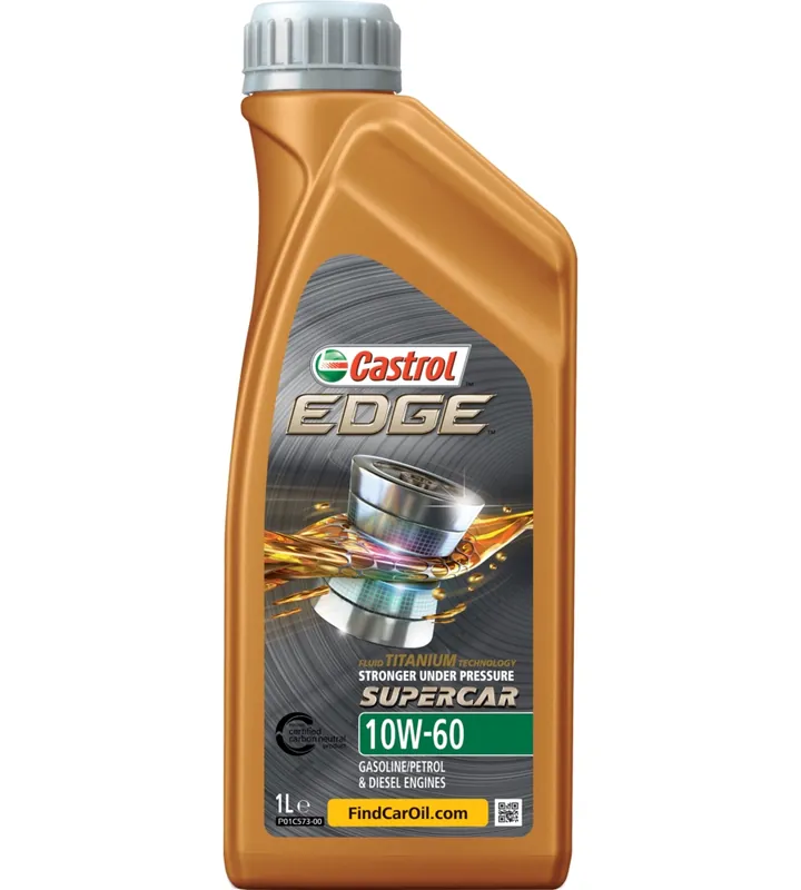Nuova Collezione 3 pezzi olio castrol edge 10w-60 supercar 1l