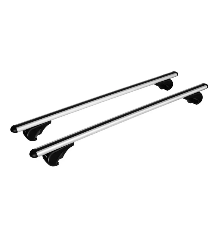 Coppia barre portatutto in alluminio rail pro - l - 127 cm n15036 Offerta Limitata