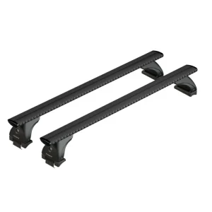 Spedito Oggi Set completo barre portatutto "evos 062 silenzio black m" in alluminio - nk062ebm