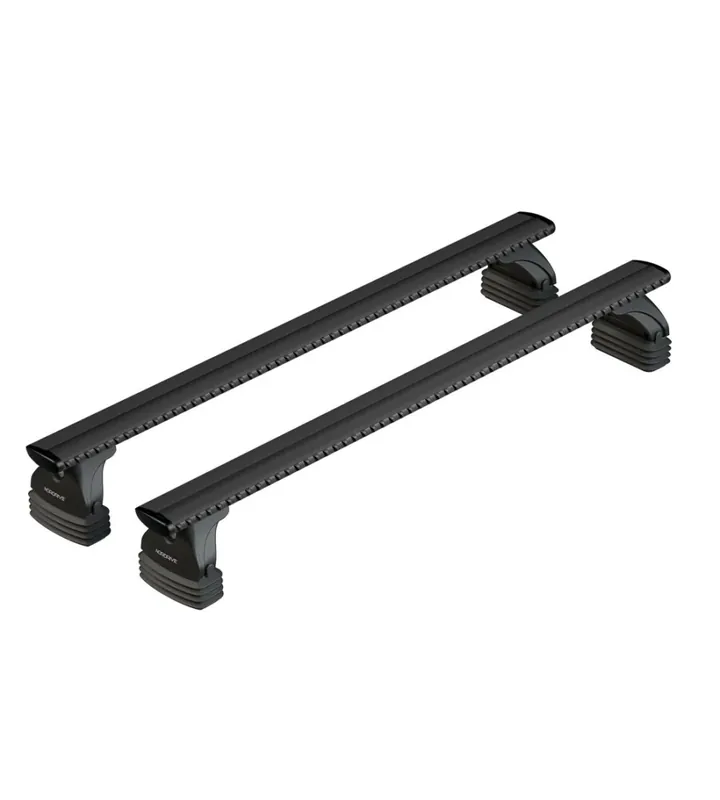 Set completo barre portatutto "evos lp 020 silenzio black m" in alluminio - nk020lbm Offerta Speciale