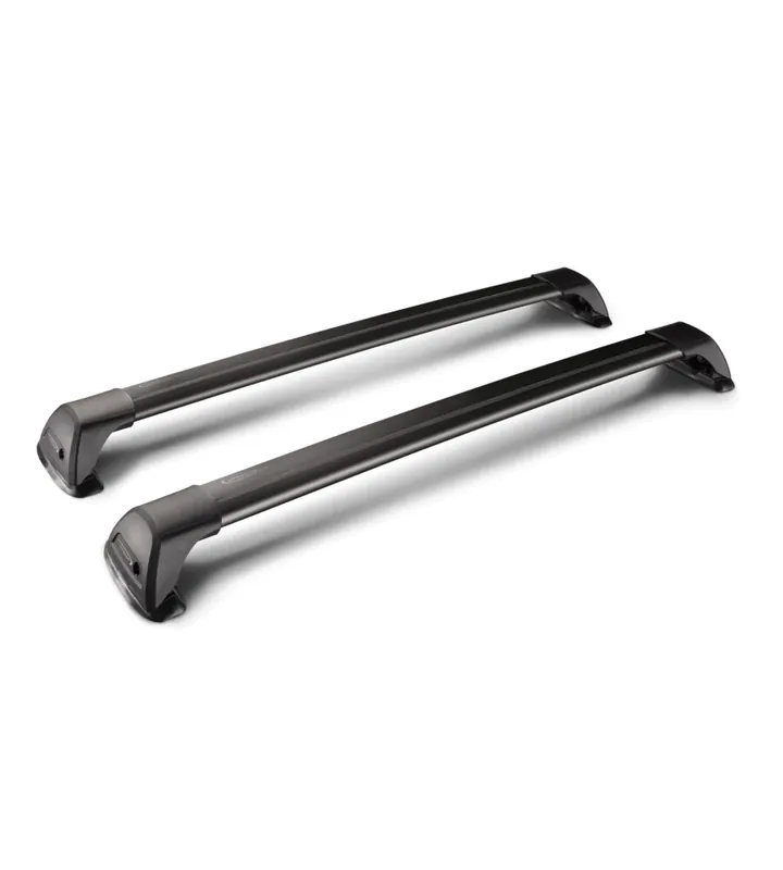 Coppia barre auto portatutto telescopiche in alluminio - 110+115 cm y8050237 Soddisfatti O Rimborsati