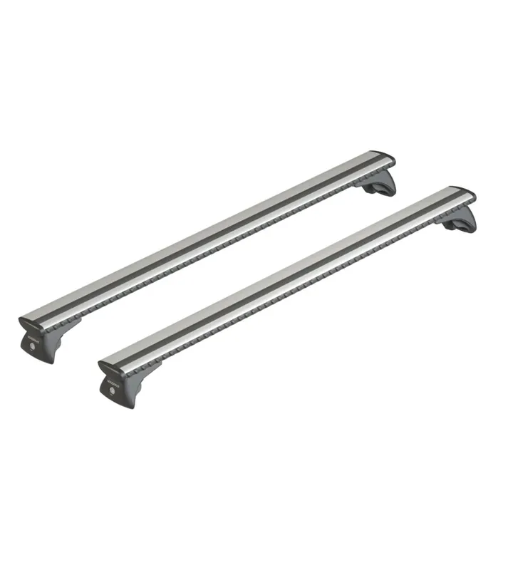 Non Perdere Coppia barre portatutto in alluminio silenzio in-rail - m - 120 cm n15105