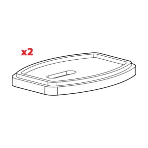 Set 2 distanziali per tamponi kit attacchi kargo - h = 7 mm n99989 Compra Online