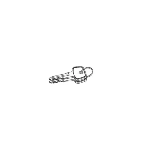 Set 2 chiavi di ricambio per portabici yakima "justclick" e "foldclick" Offerta Lampo