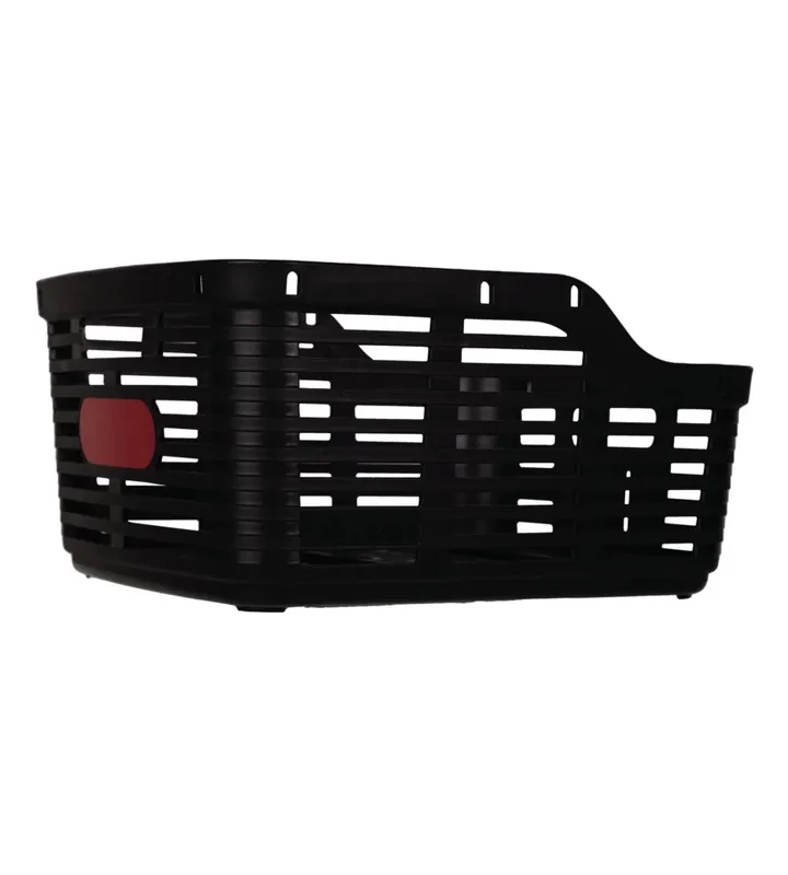 Cestino posteriore per bicicletta bellelli "zigzag" nero, 38x33x19 cm Sconto