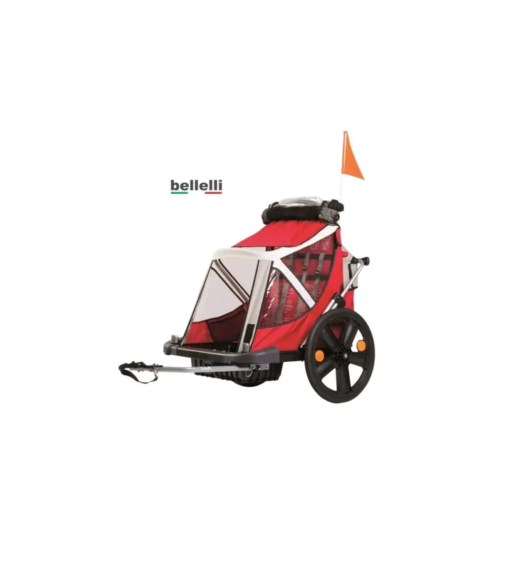 Bellelli carrello passeggino b-travel cabrio colore rosso A Buon Prezzo