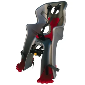 Reso Gratuito Bellelli seggiolino bici anteriore rabbit b-fix argento