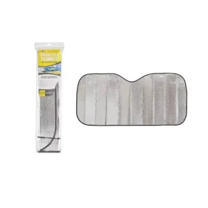 Consegna Rapida Parasole termoriflettente parabrezza per auto 2 lati 130x60 cm