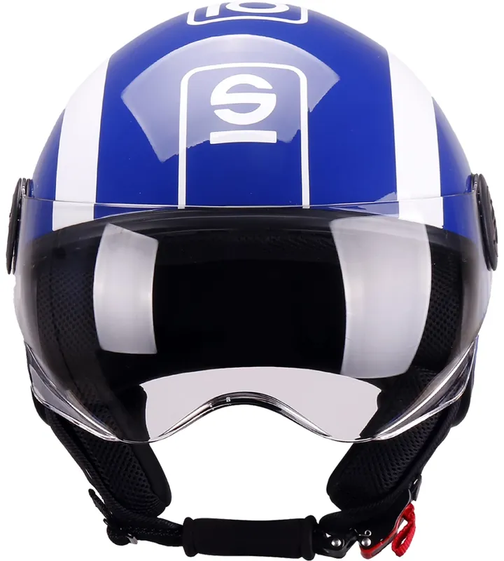 Casco moto sparco sp601 blu/bianco tg.m Solo Oggi