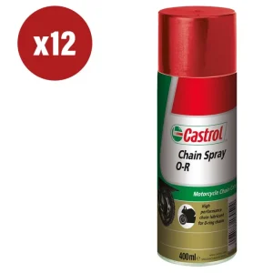 12 pezzi olio castrol chain spray o r 0,4lt Direttamente Dal Produttore