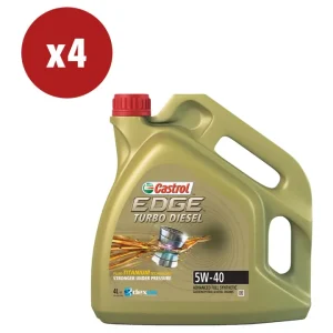 A Buon Prezzo 4 pezzi olio castrol edge td 5w-40 q3 titanium 4l