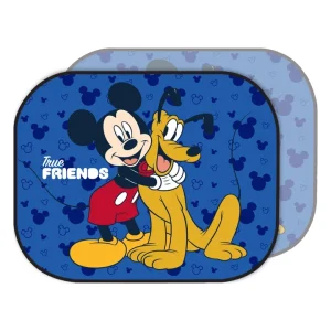 Offerta Limitata Coppia tendine auto laterali "disney mickey mouse" 44x35 cm