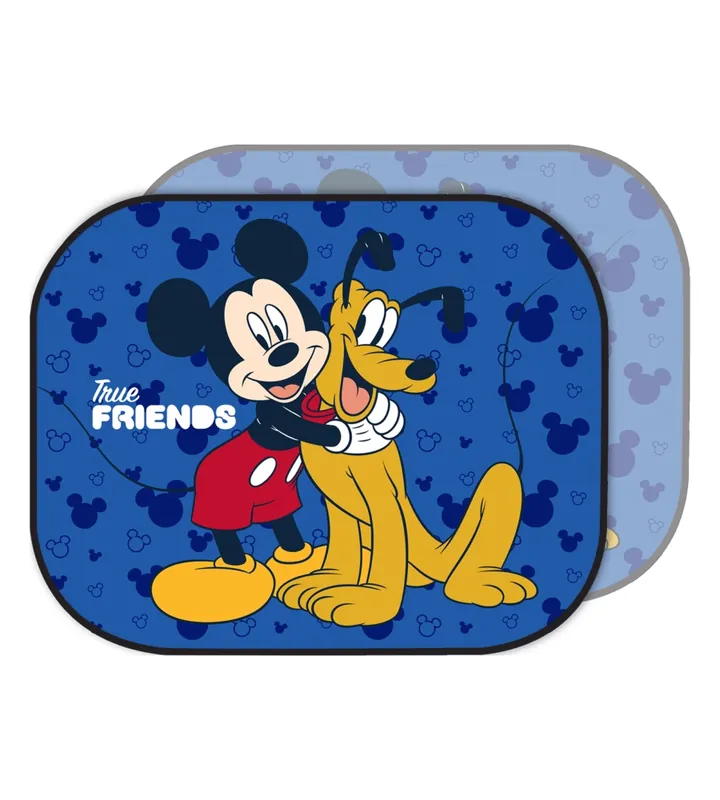 Offerta Limitata Coppia tendine auto laterali "disney mickey mouse" 44x35 cm