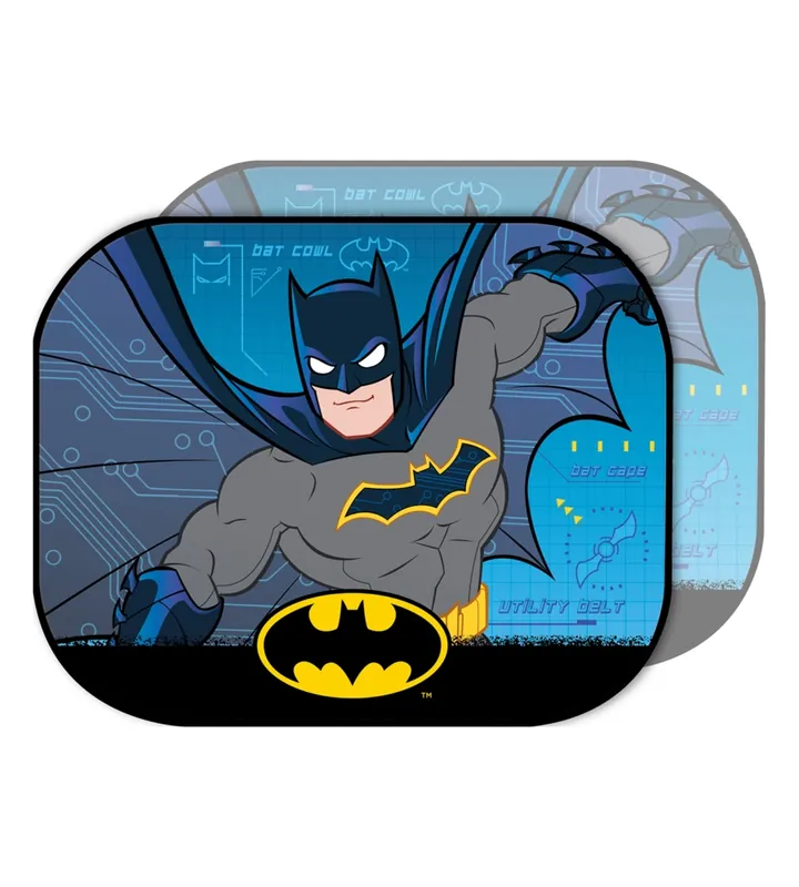 Compra Oggi Stesso Coppia tendine auto laterali "batman" 44x35 cm