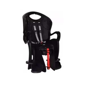 Seggiolino bici posteriore "tiger lux easy" nero, portata massima 22 kg Esclusivo