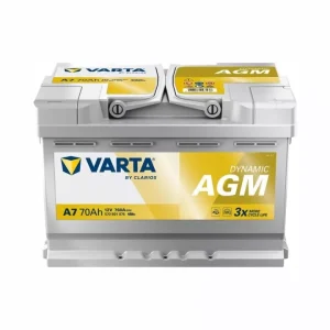Batteria di avviamento auto varta "a7" 12v 70ah Professionale