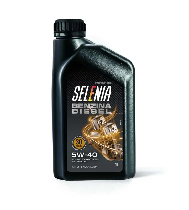 Olio motore benzina diesel 5w-40 selenia 1 lt Reso Gratuito