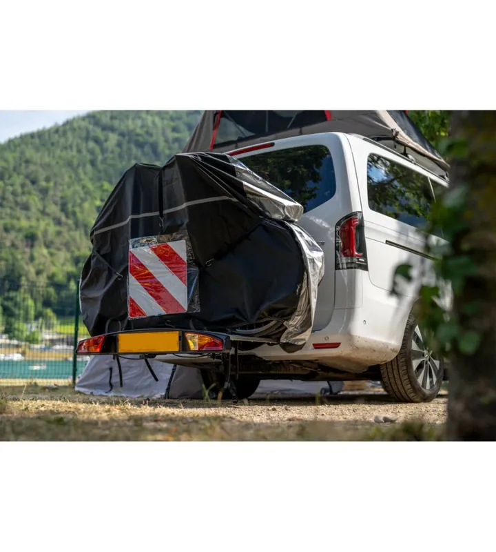Saldi Copertura per portabici su gancio traino nordrive 190x50x130 cm - n60058