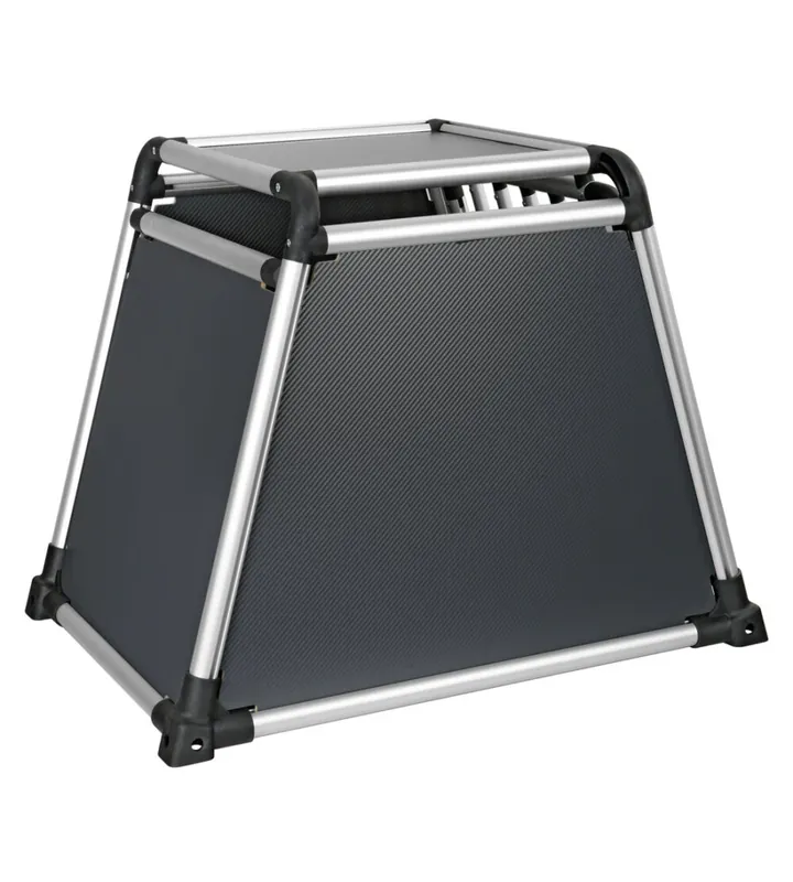 Novità Trasportino animali per auto lampa "premium type 6" in lega di alluminio 55x77x60 cm - cod. 60506