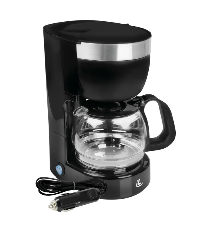 Macchina da caffè per auto lampa "liberica" nero 170w Spedizione Espresso