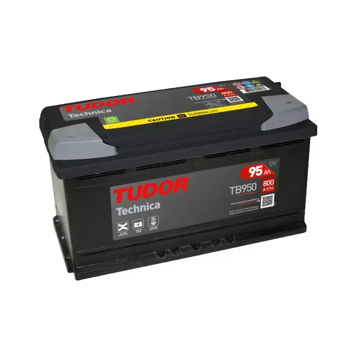 Batteria Auto Tudor Technica TB 950 "95 Ah " Offerta Del Giorno