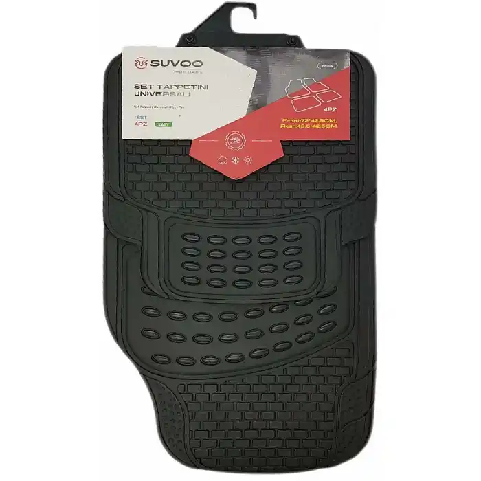 Must-Have Serie completa tappeti in gomma inodore universale