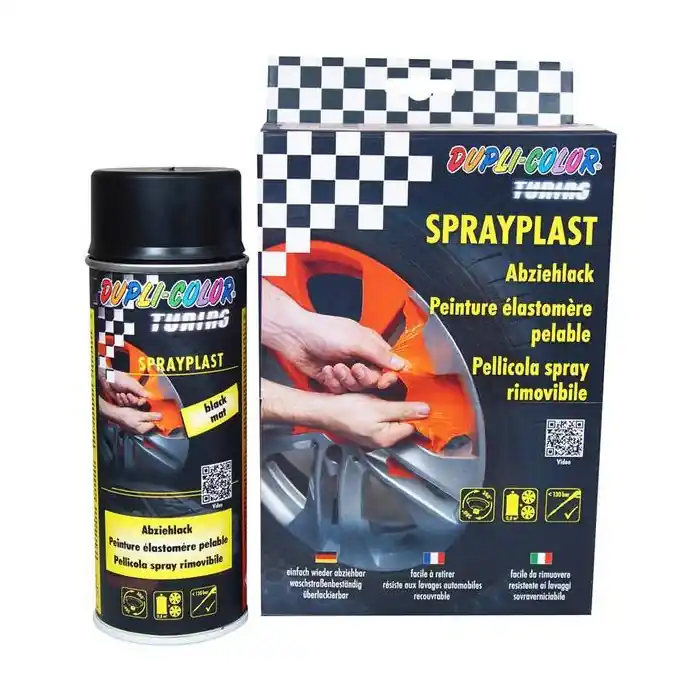 Prezzo Ridotto Vernice Dupli Color pellicola rimovibile SprayPlast nero semiopaco