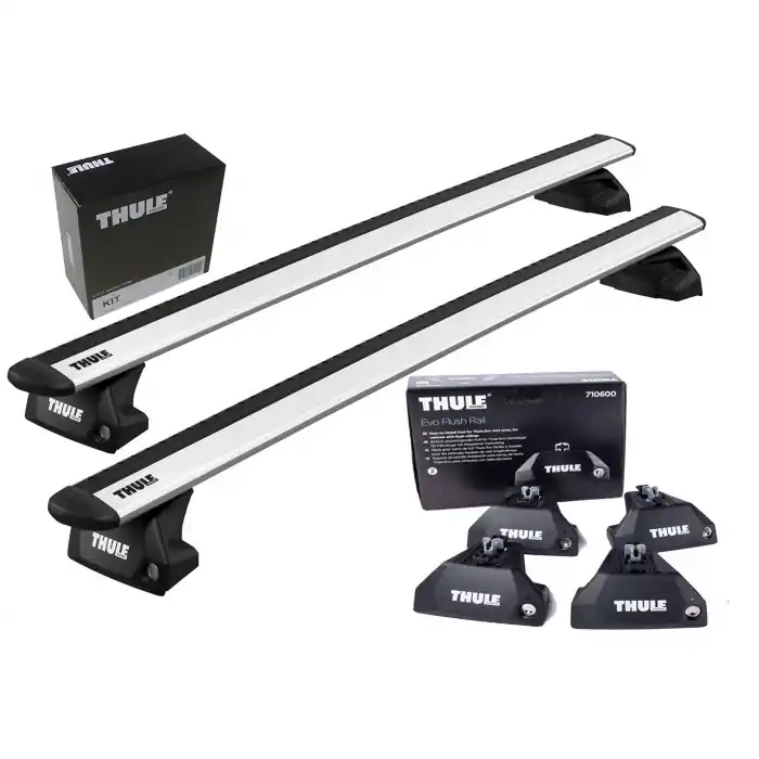 Di Tendenza Portatutto Thule completo di WingBar Evo e kit per Bmw X3 Suv 18→ con profili integrati