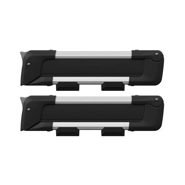 Super Prezzo Portasci da tetto Thule SnowPack silver 7322 per 2 paia di sci