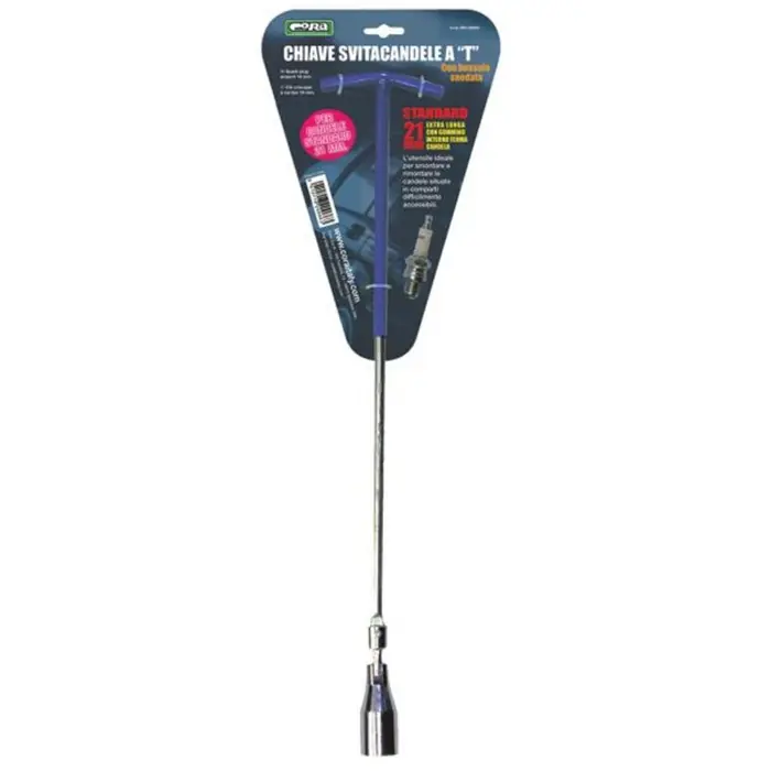 Chiave snodata per svitare candele auto da 21 mm Prezzo Ridotto