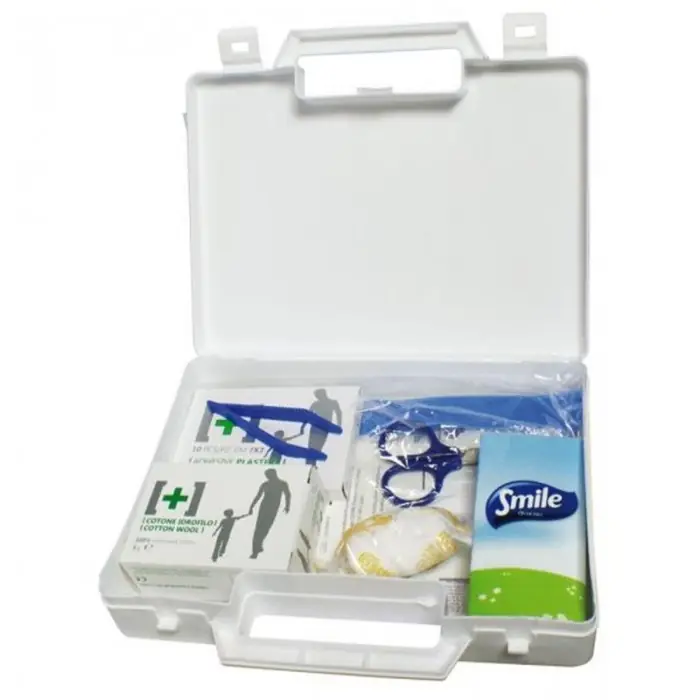 Kit di emergenza di primo soccorso con piccola valigetta Compra Adesso