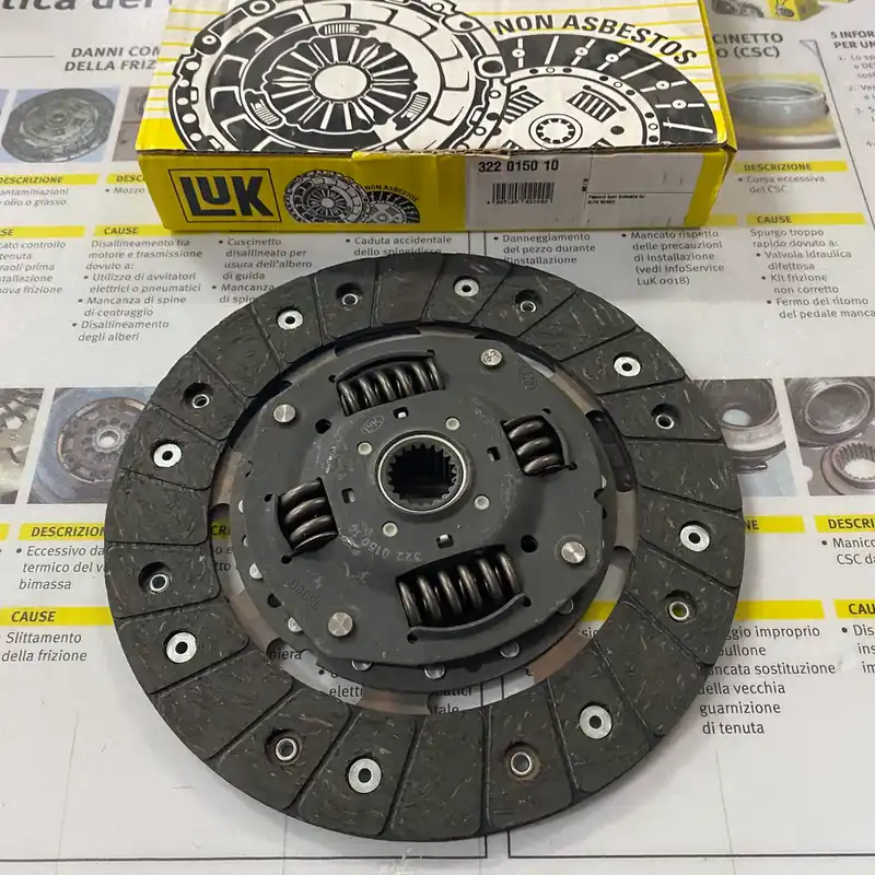LUK 322015010 - Disco frizione Fiat Regata Ritmo Tempra Tipo Alfa Romeo 145 146 155 Must-Have