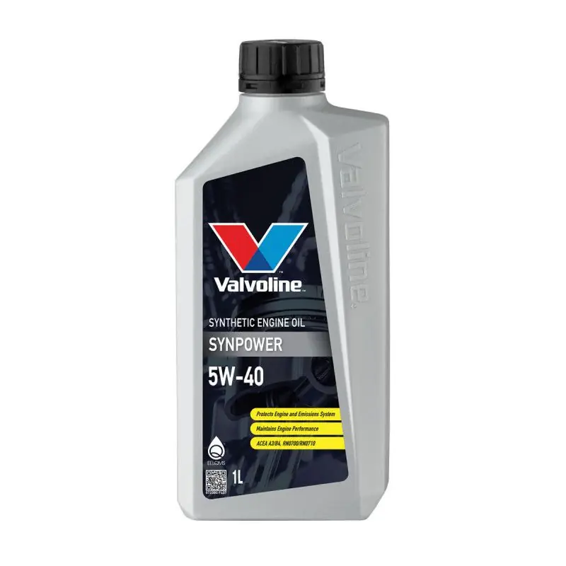 872380 VALVOLINE SYNPOWER 5W-40 1L: Olio Motore Sintetico di Alta Qualità per Prestazioni Superiori Pagamento Sicuro