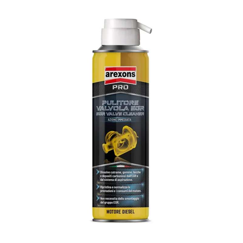 Compra Oggi Stesso AREXONS 4114 - PULITORE VALVOLA EGR DIESEL SPRAY PROFESSIONALE 200 ML
