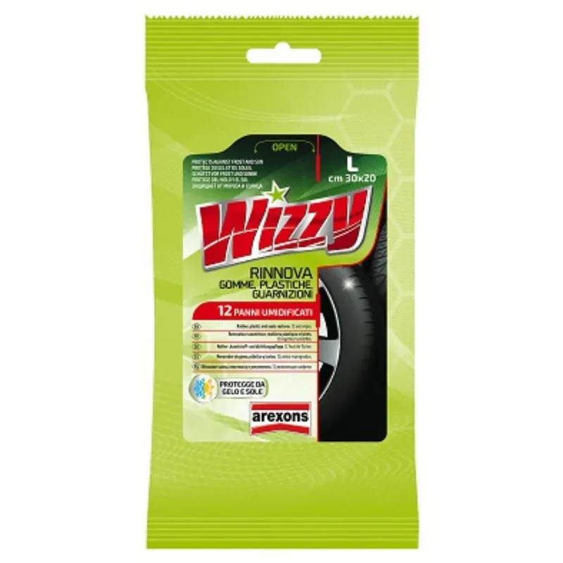 Prezzo Basso 1911 AREXONS WIZZY RINNOVA GOMME, PLASTICHE E GUARNIZIONI - LUCIDA E PROTEGGE LE SUPERFICI DELLA TUA AUTO