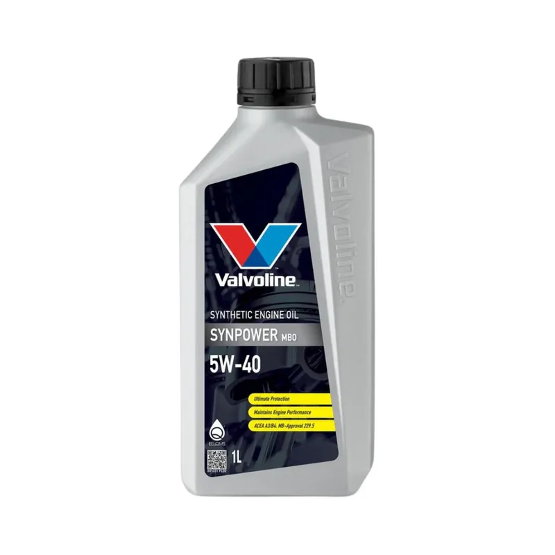 Offerta Lampo 891331 VALVOLINE OLIO MOTORE SYNPOWER 5W-40 MB0 - PRESTAZIONI SUPERIORI PER MOTORI MODERNI